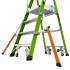 Equipé de 4 roues à ressorts. Equipé de 4 roues à ressorts.