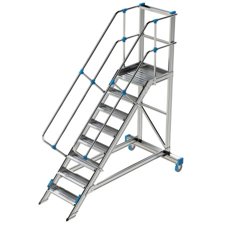 Plateforme mobile 45° avec garde-corps Axess Industries