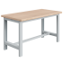 Etabli SI plateau bois multiplis 40 mm et ossature Gris Clair RAL 7035 Etabli SI plateau bois multiplis 40 mm et ossature Gris Clair RAL 7035
