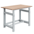 Etabli SI plateau bois multiplis 24 mm réglable mécaniquement et ossature Gris Clair RAL 7035 Etabli SI plateau bois multiplis 24 mm réglable mécaniquement et ossature Gris Clair RAL 7035