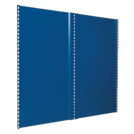 Accessoire pour établi - Fond tôlé pour établi - Finition galvanisée ou Bleu gentiane RAL 5010 Accessoire pour établi - Fond tôlé pour établi - Finition galvanisée ou Bleu gentiane RAL 5010