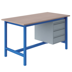 Etabli d'atelier PTH plateau bois multiplis