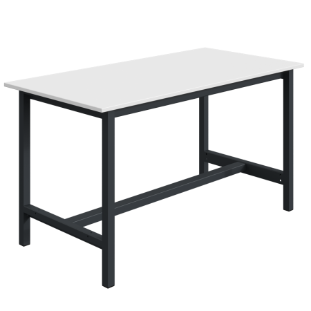 Etabli PTH plateau stratifié RESITOP 30 mm et ossature Gris Anthracite RAL 7016 Etabli PTH plateau stratifié RESITOP 30 mm et ossature Gris Anthracite RAL 7016