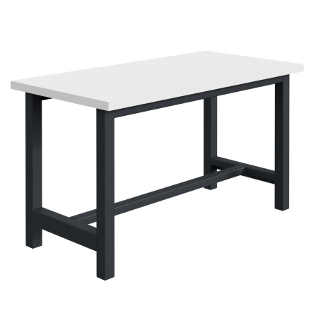 Etabli CKS plateau mélaminé 28 mm et ossature Gris Anthracite RAL 7016 Etabli CKS plateau mélaminé 28 mm et ossature Gris Anthracite RAL 7016