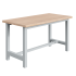 Etabli CKS plateau bois multiplis 40 mm et ossature Gris Clair RAL 7035 Etabli CKS plateau bois multiplis 40 mm et ossature Gris Clair RAL 7035
