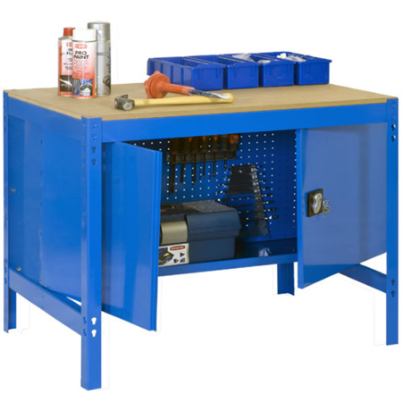 SIMONWORK BT0 CABINET 900-1200 AZUL-MADERA en situation