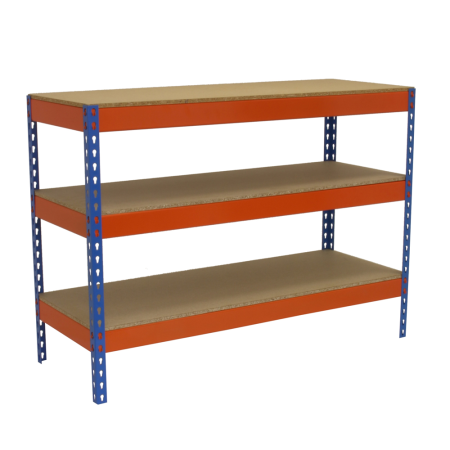 SIMONWORK BASIC 3 BLEU/ORANGE/BOIS - 1200/1500/1800 x 600/750 mm SIMONWORK BASIC 3 BLEU/ORANGE/BOIS - 1200/1500/1800 x 600/750 mm