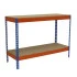 SIMONWORK BASIC 2 BLEU/ORANGE/BOIS - 1200/1500/1800 x 600/750 mm SIMONWORK BASIC 2 BLEU/ORANGE/BOIS - 1200/1500/1800 x 600/750 mm