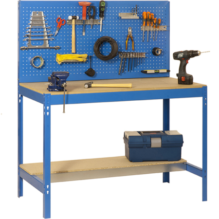 SIMONWORK BT2 900-1200-1500 AZUL-MADERA en situation SIMONWORK BT2 900-1200-1500 AZUL-MADERA en situation