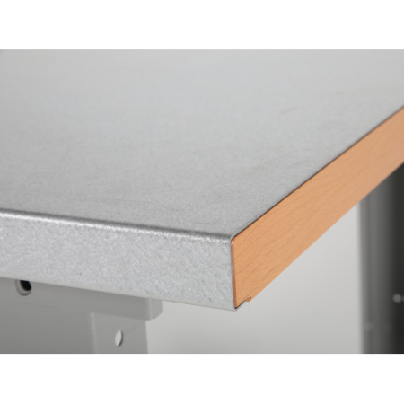 Zoom sur le plateau en aluzink 2 - dim. 1600 x 800 ou 2000 x 800 mm Zoom sur le plateau en aluzink 2 - dim. 1600 x 800 ou 2000 x 800 mm