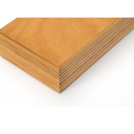 Zoom sur plateau bois hêtre mulptiplis Zoom sur plateau bois hêtre mulptiplis