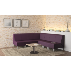 Chauffeuses en tissu modulable