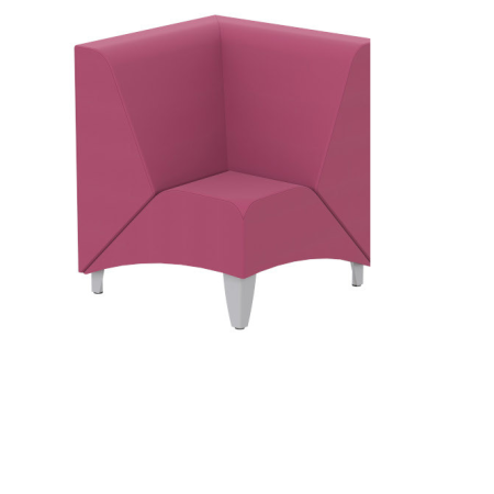 Chauffeuses en tissu modulable