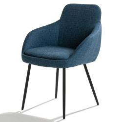 Fauteuil accueil en tissu