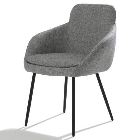 Fauteuil accueil en tissugris Fauteuil accueil en tissugris