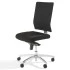Fauteuil de bureau avec mécanisme synchrone et assise noire Fauteuil de bureau avec mécanisme synchrone et assise noire