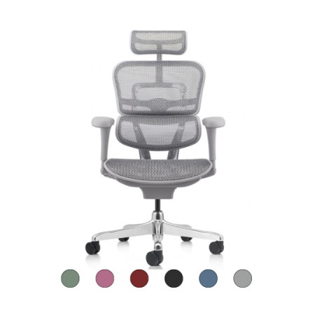 Aménagement bureau télétravail avec siège ergonomique haute performance Ergohuman Aménagement bureau télétravail avec siège ergonomique haute performance Ergohuman