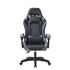 Chaise gaming PVC noir et gris Chaise gaming PVC noir et gris