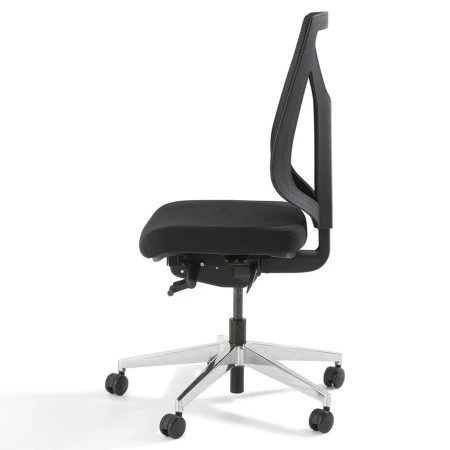 chaise-bureau-reglable-tissu-noir chaise-bureau-reglable-tissu-noir