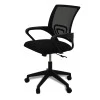 Siège de bureau ergonomique avec accoudoirs fixes
