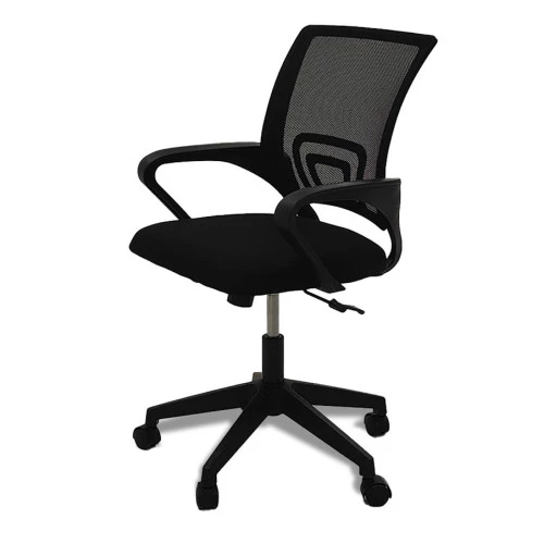 Siège de bureau ergonomique avec accoudoirs fixes
