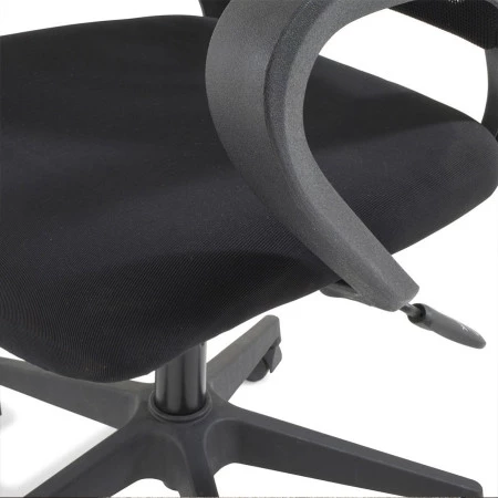 Siège de bureau ergonomique avec accoudoirs fixes Siège de bureau ergonomique avec accoudoirs fixes