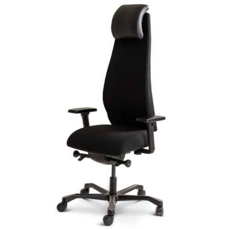Fauteuil de direction ergonomique - Finition cuir ou tissu