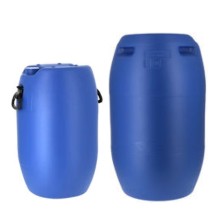 Fût scellable à bondes et poignées en plastique Fût scellable à bondes et poignées en plastique