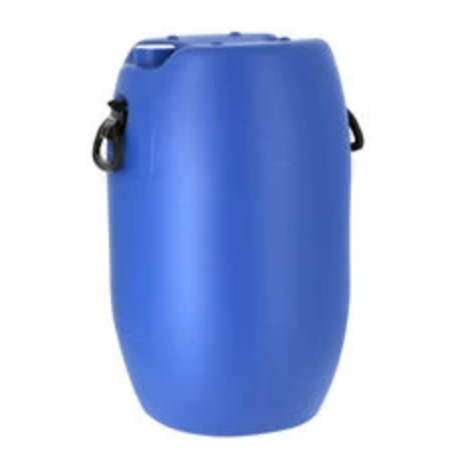 Fût scellable à bondes et poignées en plastique Fût scellable à bondes et poignées en plastique