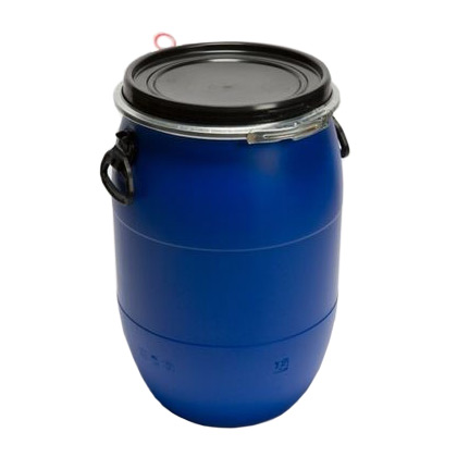 Fut 50 litres avec genouillere metal et couvercle