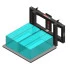 Accessoire: fourches coulissantes avec plateau Accessoire: fourches coulissantes avec plateau