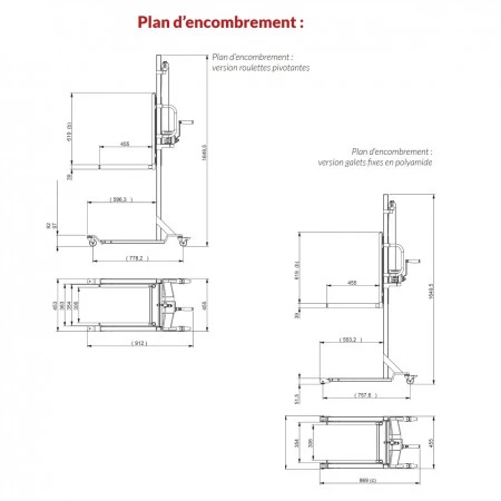 Gerbeur en acier ou en inox Gerbeur en acier ou en inox