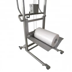 Porte bobine longitudinal en inox