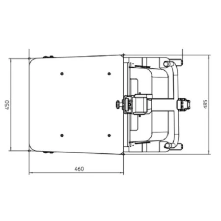 Plateforme standard inox Plateforme standard inox