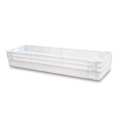 Bac plastique alimentaire emboîtable 1200x400 - 80 L