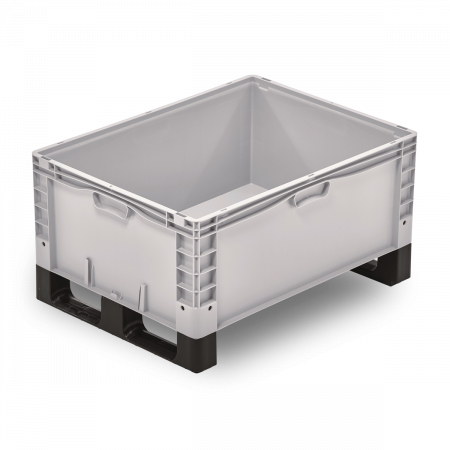 Grand bac plastique Europe gerbable plein 800 x 600 Grand bac plastique Europe gerbable plein 800 x 600