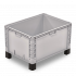 Grand bac plastique Europe gerbable plein 800 x 600 Grand bac plastique Europe gerbable plein 800 x 600