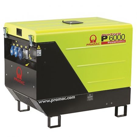 Groupe électrogène silencieux diesel Pramac série P Groupe électrogène silencieux diesel Pramac série P