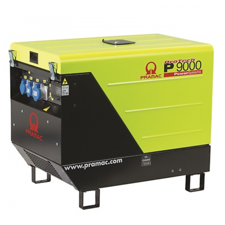 Groupe électrogène silencieux diesel Pramac série P Groupe électrogène silencieux diesel Pramac série P