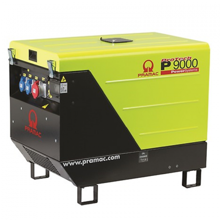 Groupe électrogène silencieux diesel Pramac série P Groupe électrogène silencieux diesel Pramac série P