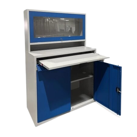armoire informatique double écran