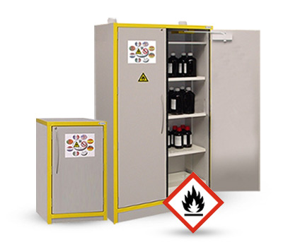 armoire de sécurité pour produits inflammables