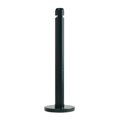 cendrier sur pied en aluminium