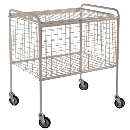 chariot à linge avec couvercle