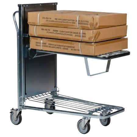 chariot magasin niveau constant