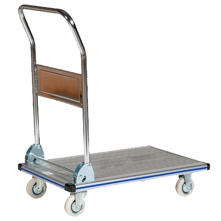 chariot pliable en aluminium 150kg