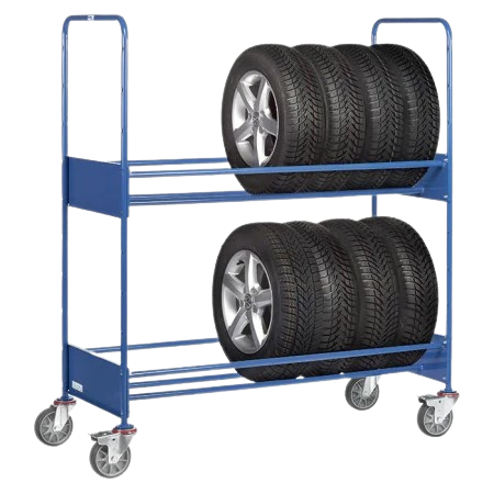 chariot porte pneus