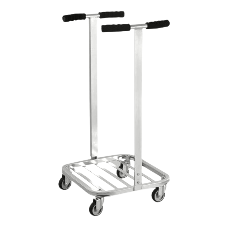 chariot poubelle pour collecte des déchets
