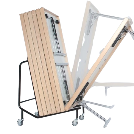 chariot de stockage pour tables