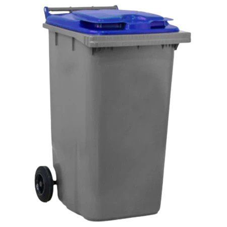 conteneur poubelle bleu 240l